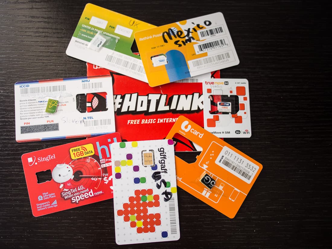 buying local sim cards overseas